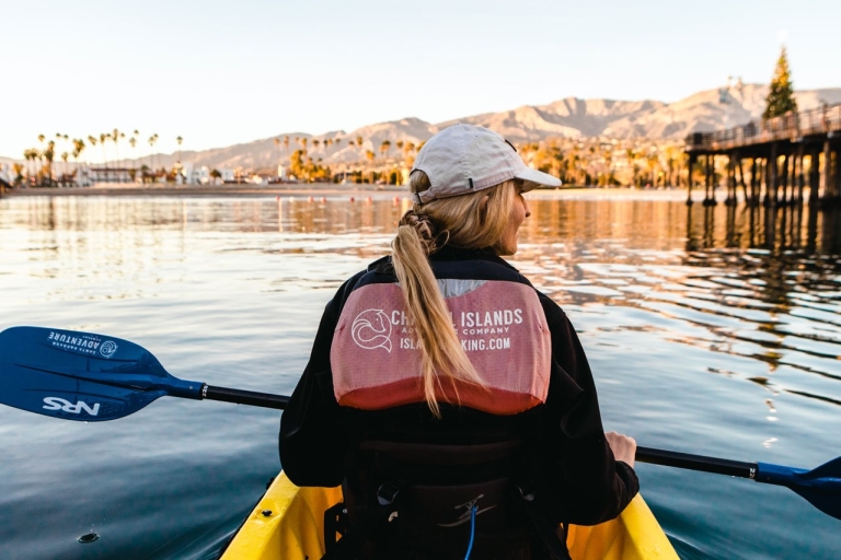 Santa Barbara: excursion en kayak au coucher du soleil