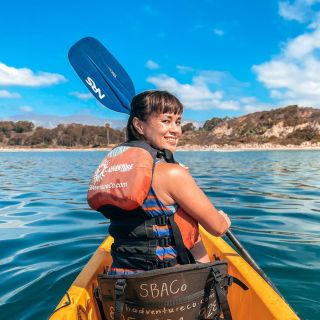 Santa Barbara: tour in kayak sulla spiaggia di Haskell