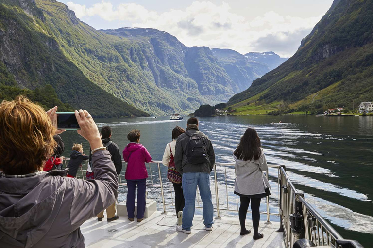 Bergen: Nærøyfjorden, Flåm en Stegastein bustour met gids