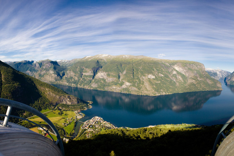 Bergen : Nærøyfjorden, Flåm et Stegastein visite guidée en bus