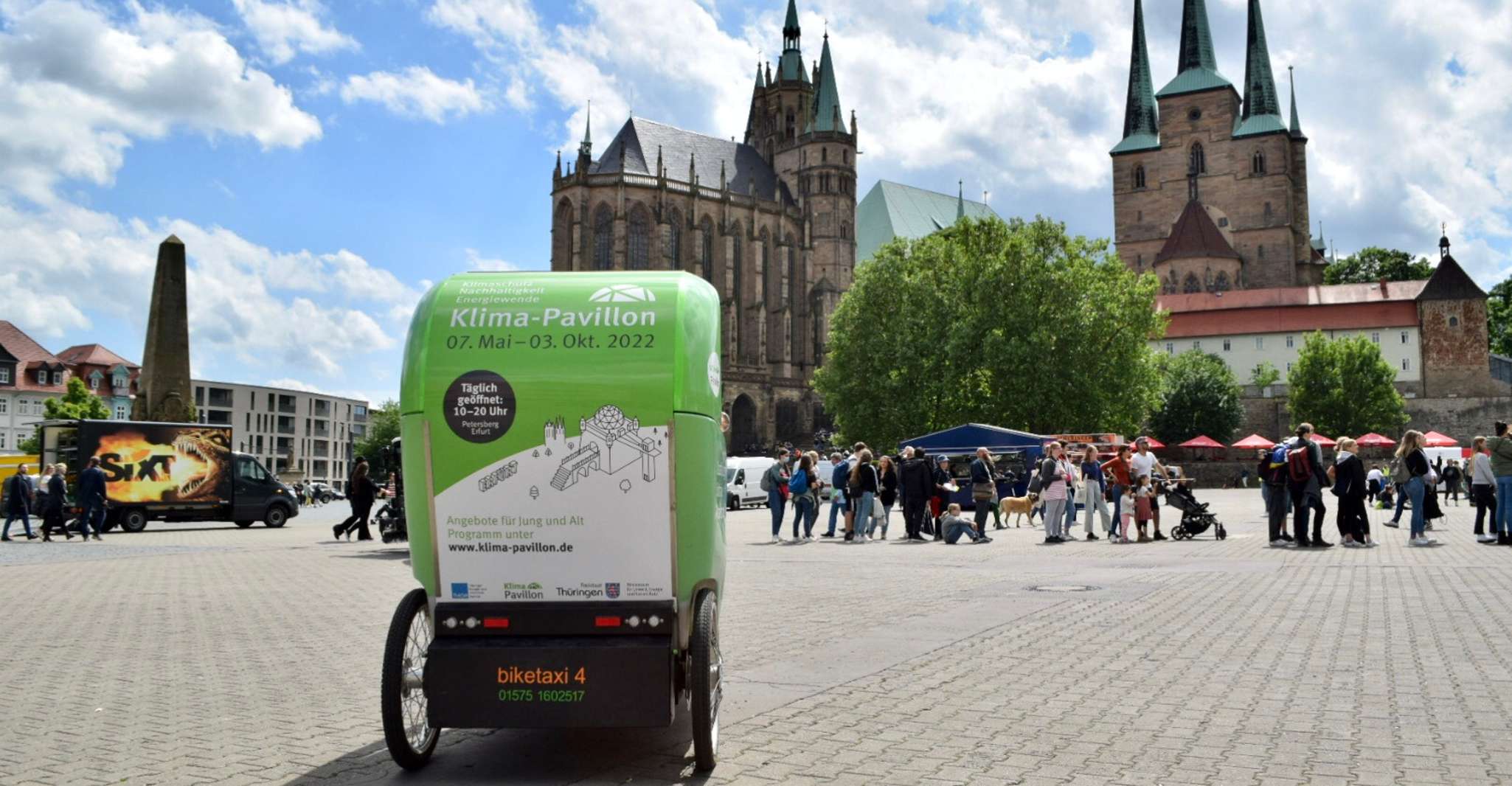 Erfurt, KiKa TV-Figuren Kindertour von Pedicab - Hizvo