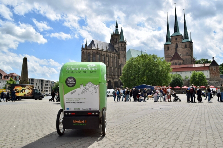 Erfurt: Recorrido infantil de los personajes de KiKa TV en Pedicab