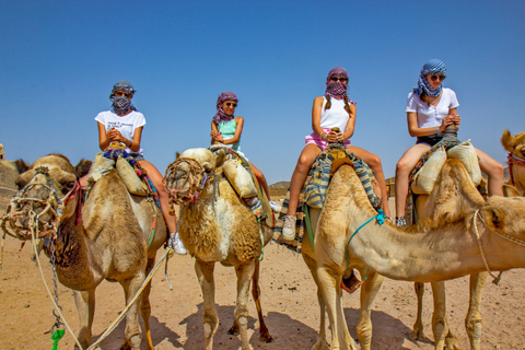 Agadir: Passeio de camelo com opção de chá e jantar com churrascoDe Agadir com jantar