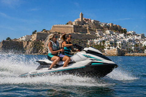 2-Hour Jet Ski Sightseeing Tour along the East Coast of Ibiza