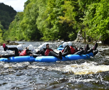 Perthshire: Adventure Tubing and Cliff Jumping Experience