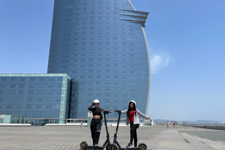 Barcelona: 2 uur durende e-scootertour