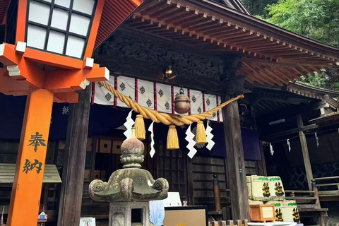 Visite des 6 attractions du mont Fuji : lac Kawaguchi, Oshino HakkaiLieu de rendez-vous : gare de Tokyo à 8 h 00.