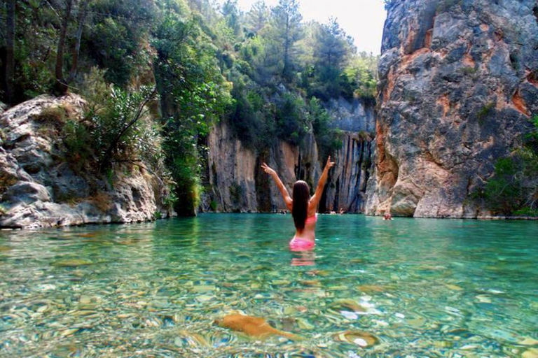 Valencia: Thermale bronnen Montanejos &amp; Waterval Vriendin