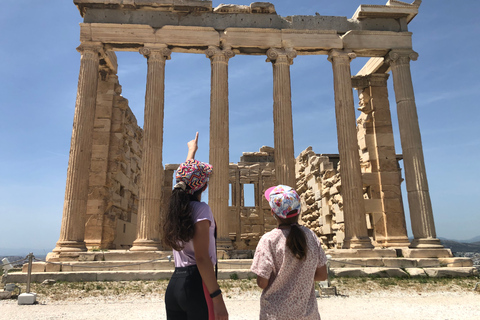 Athènes : la visite guidée de l'Acropole en espagnol sans billetsAthènes : Visite guidée en espagnol de l'Acropole