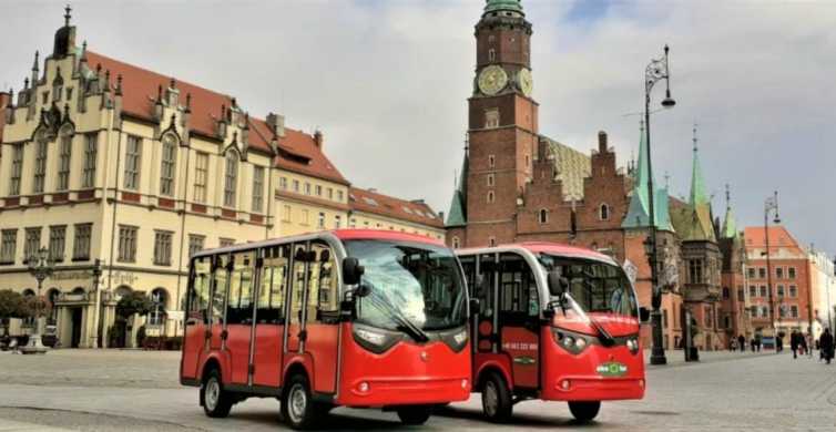 Wroclaw: 2-Hour Private Electric Bus Tour with Guide or Tape