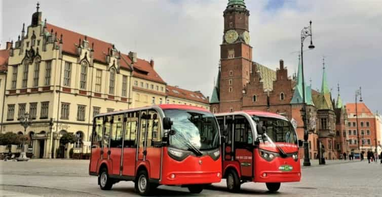 Wroclaw: 2-Hour Private Electric Bus Tour with Guide or Tape