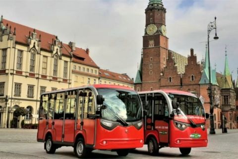 Breslavia: tour di 2 ore in auto elettrica
