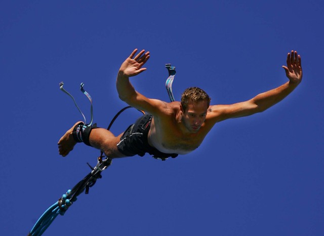 Visit Novalja Zrce Beach Bungee Jumping Experience in Novalja, Pag