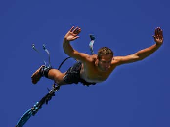 Novalja: Skoki na bungee na plaży Zrce