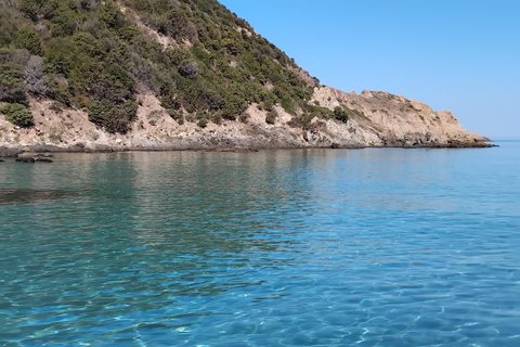 Agriate Marine Park and its beaches: tour with Captain François