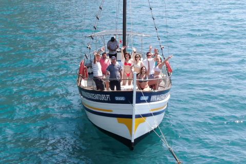 Funchal: Cabo Girão-reis aan boord van een traditionele Madeiraanse boot