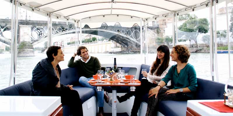 Sevilla: 1 tunnin Guadalquivir-joen kiertoajelu Eco Cruise | GetYourGuide