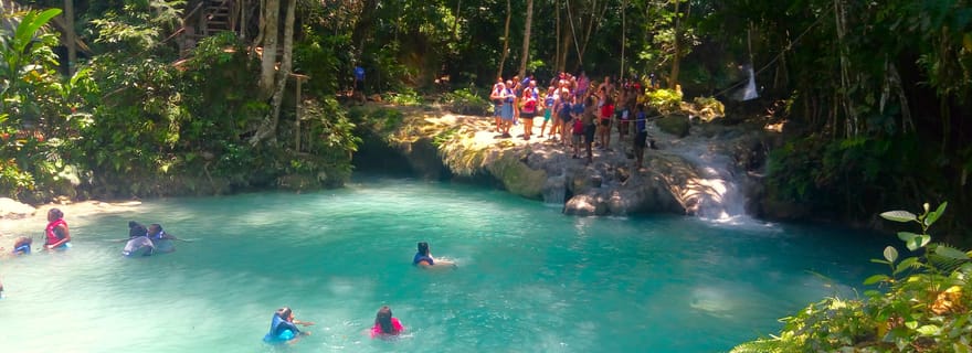 De Kingston: expérience de natation Blue Hole à Ocho Rios