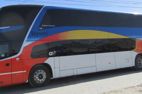 Da La Paz: tour delle saline di Uyuni e autobus notturno di andata e ritorno