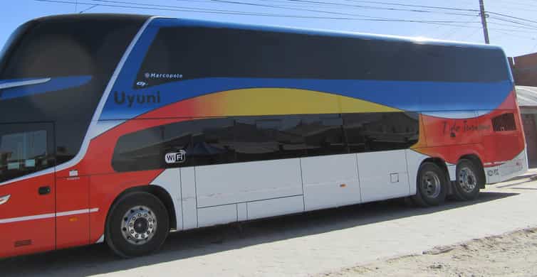 De La Paz: visite de 5 jours d'Uyuni et du lagon rouge avec trajet en bus