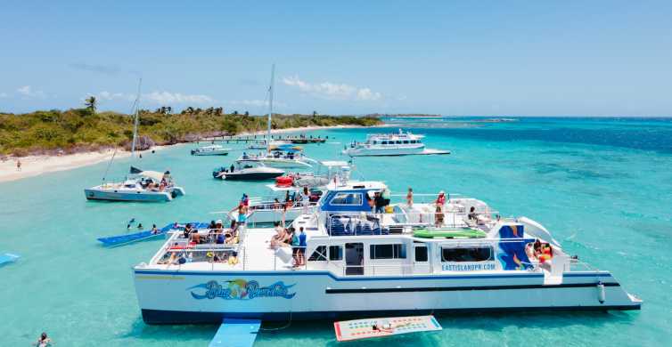 From Fajardo Catamaran Beach Excursion with Lunch GetYourGuide