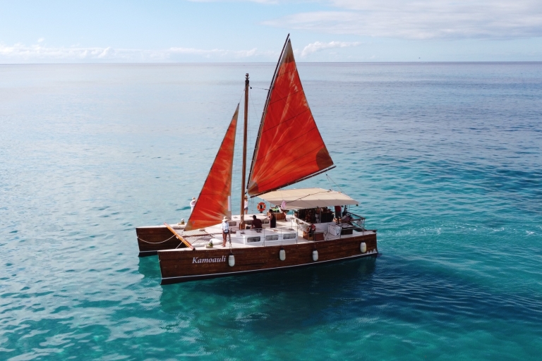 Honolulu: traditionele kano-zonsondergangcruise met diner