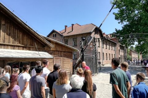 From Krakow: Auschwitz Birkenau Tour with Transportation Self Guided Tour with Guidebook in Polish or English