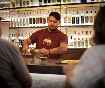 Degustações de mezcal no El Tasting Room