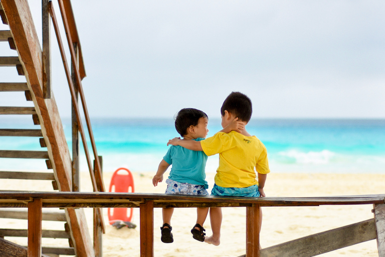 Cancun: expérience privée de séance photo panoramique sur la plagePhotos illimitées