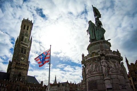 Bruges: tour a piedi delle principali attrazioni storiche private