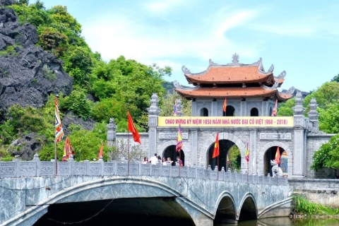 Van Hanoi: begeleide dagtocht naar Ninh Binh en Tràng An