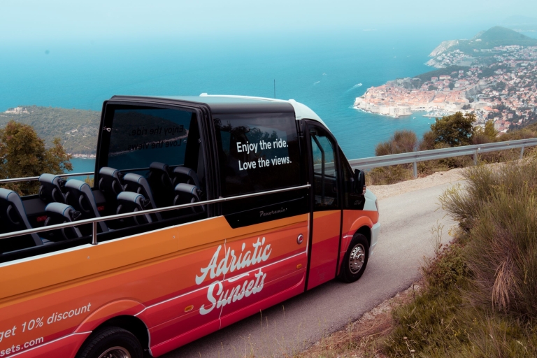 Dubrownik: Panoramiczna wycieczka autobusem kabrioletem z audioprzewodnikiem