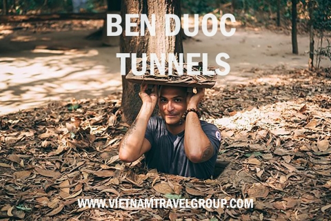 Ho Chi Minh: Ben Duoc tunnels en paintball schietenStandaard optie