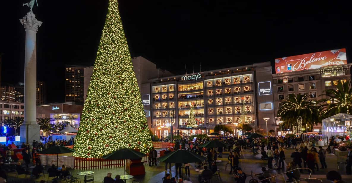 San Francisco: Holiday Lights and Sights Tour on a Tuk-Tuk