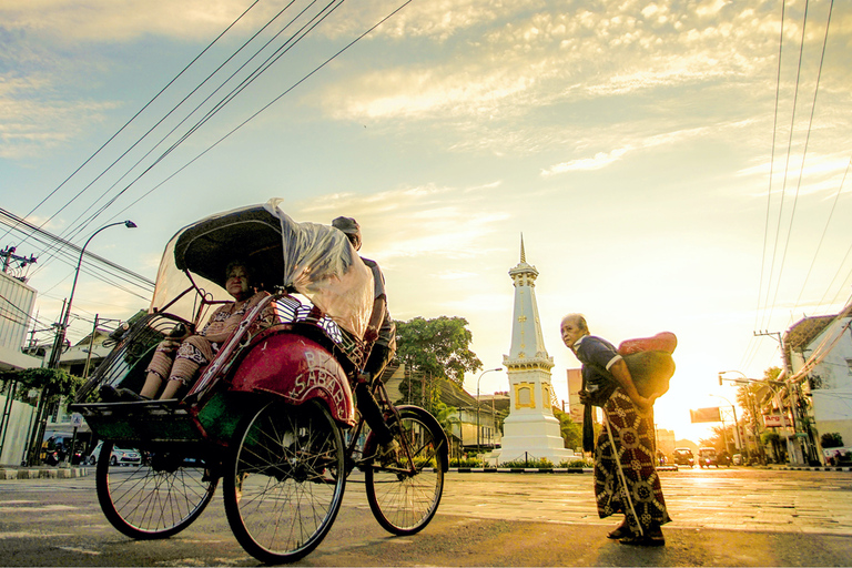 Yogyakarta: passeio noturno e degustação de comida de rua