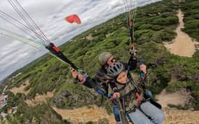 From Lisbon: Paragliding Flight with Transfers