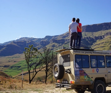 From Underberg: 4x4 Sani Pass Tour and Basotho Village Visit