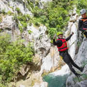 Desde Split/Šestanovac: barranquismo extremo en el río Cetina
