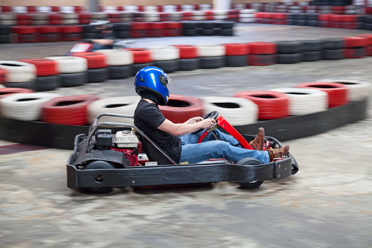 Desde Taghazout: experiencia de karting en Agadir con traslado