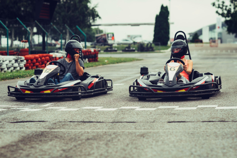 Desde Taghazout: experiencia de karting en Agadir con traslado