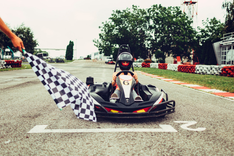 Desde Taghazout: experiencia de karting en Agadir con traslado