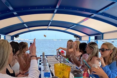 Charleston: Partybootfahrt auf dem Ashley RiverÖffentliche Bootstour