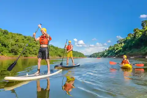 Guided Hike and Kayak or SUP River Tour w/ Transfer
