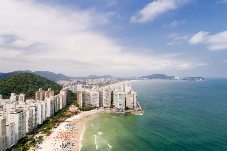 Excursion d'une journée complète à la plage Santos et Guarujá : culture et plagesDe São Paulo: visite privée de Santos et de la plage de Guarujá