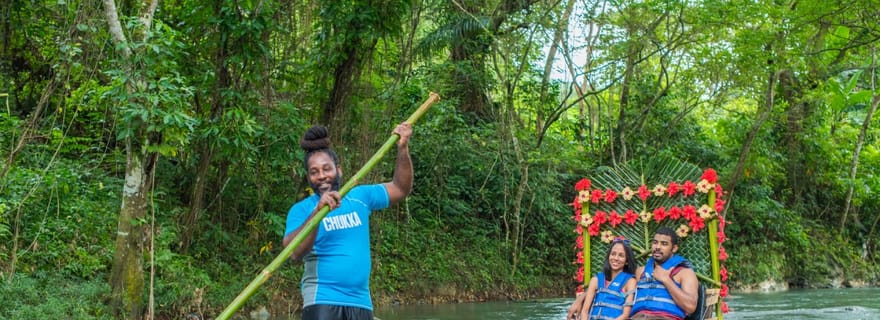 Depuis Montego Bay et Negril : Reggae Rafting à Lethe