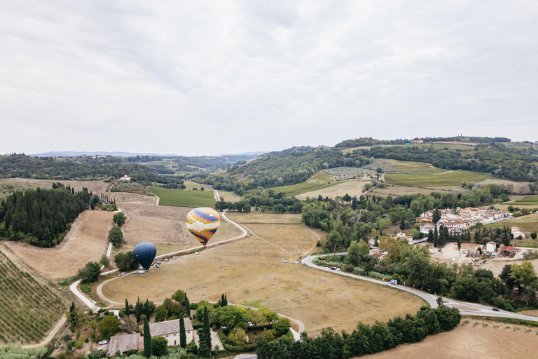 Balloon Flight Over Tuscany: Florence Standard Balloon Tour over Tuscany