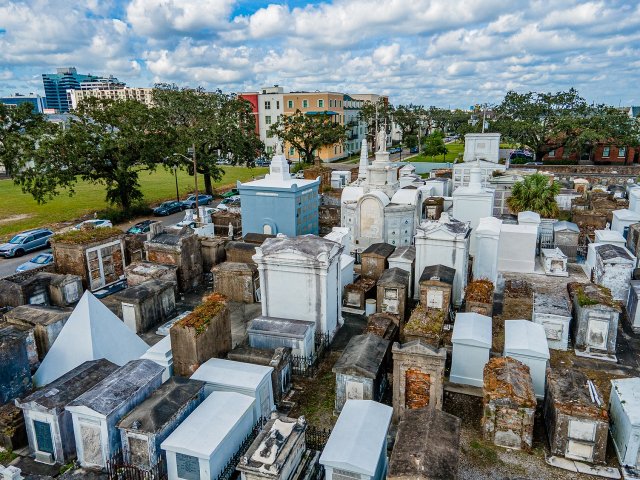 New Orleans: Tour a piedi nel cimitero di St. Louis n. 1