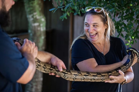 Everglades: Prywatna wycieczka po Sawgrass Park Reptile Exhibit