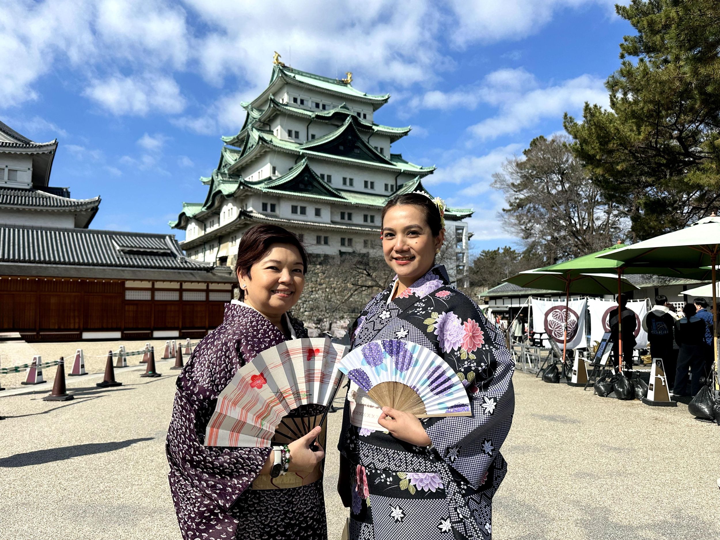 Nagoya: Kimono-Verleih und Stadtführung