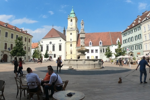 Bratislava: privéwandeling3-uur durende tour met bierproeverij